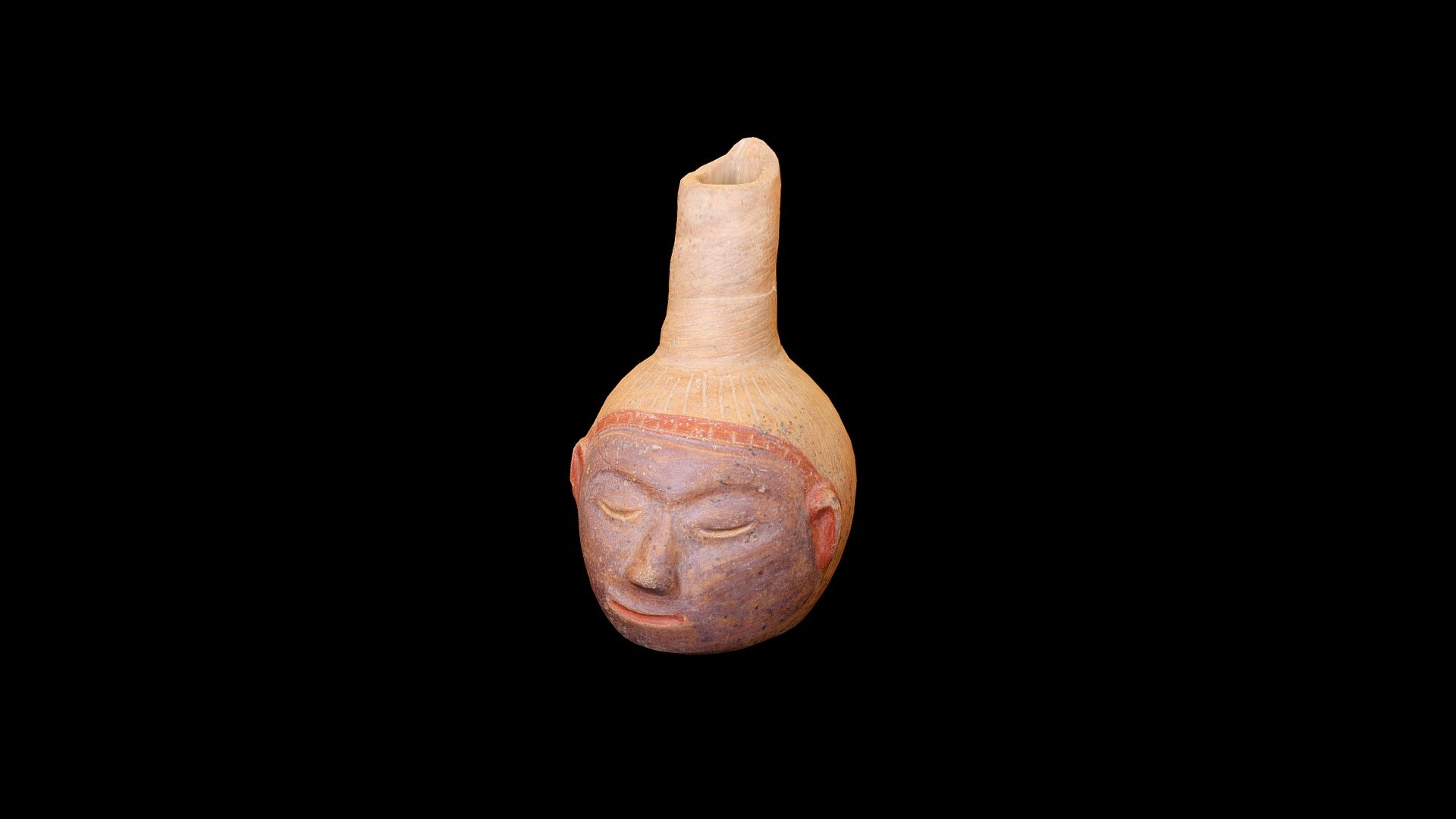 Botella escultórica