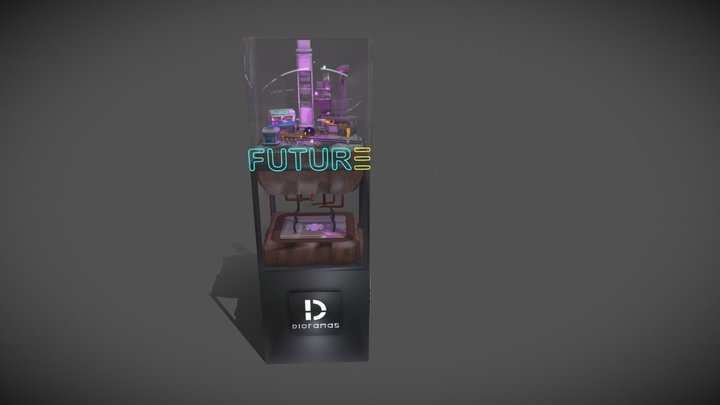 Display FUTURE - Cybercity 3D Model