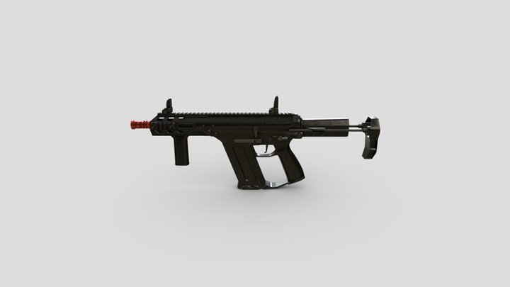 KWA Original: Iris-4 AEG Airsoft gun 3D Model