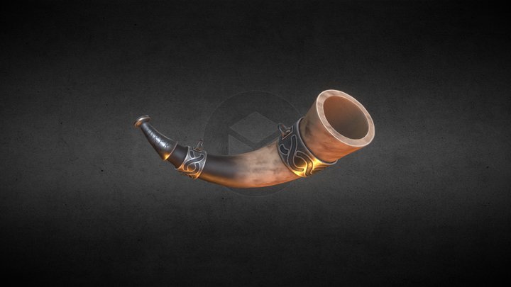War Horn 3D Model