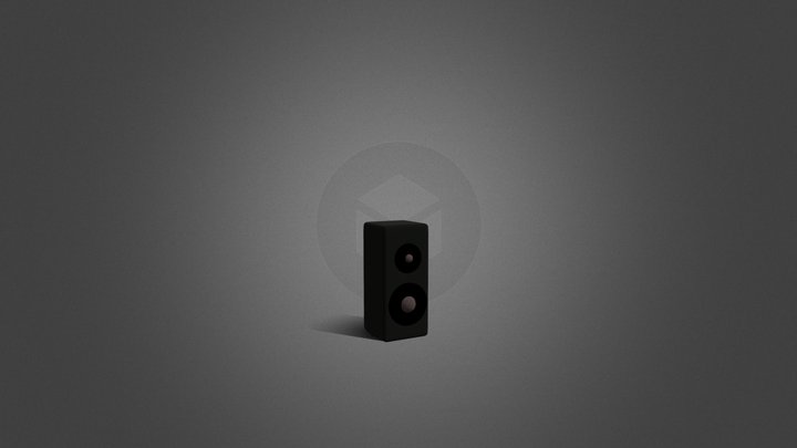 Speaker 3D Model