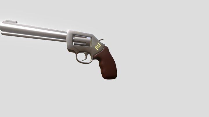 Revolver 3D Model