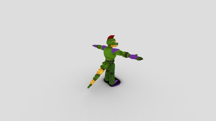 Monty retexture 3D Model