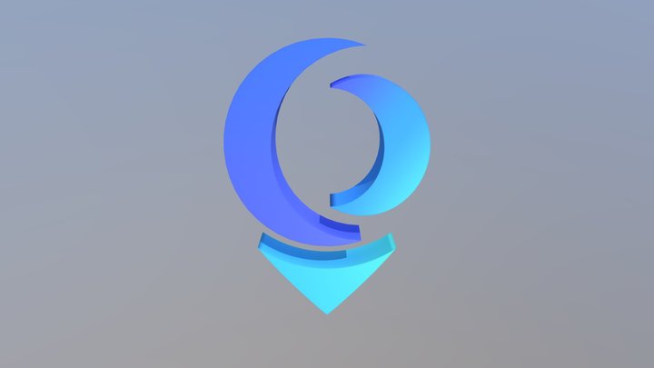 orientAR-logo 3D Model