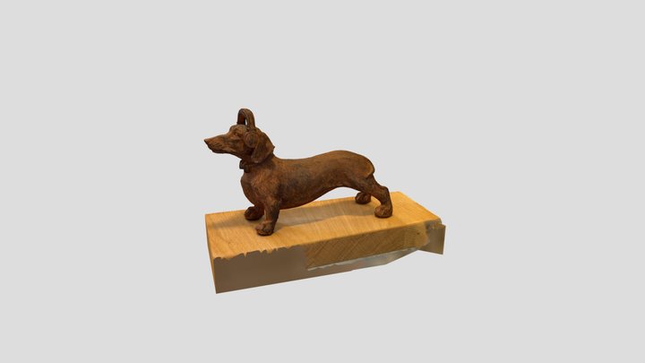 Disco Dog 3D Model
