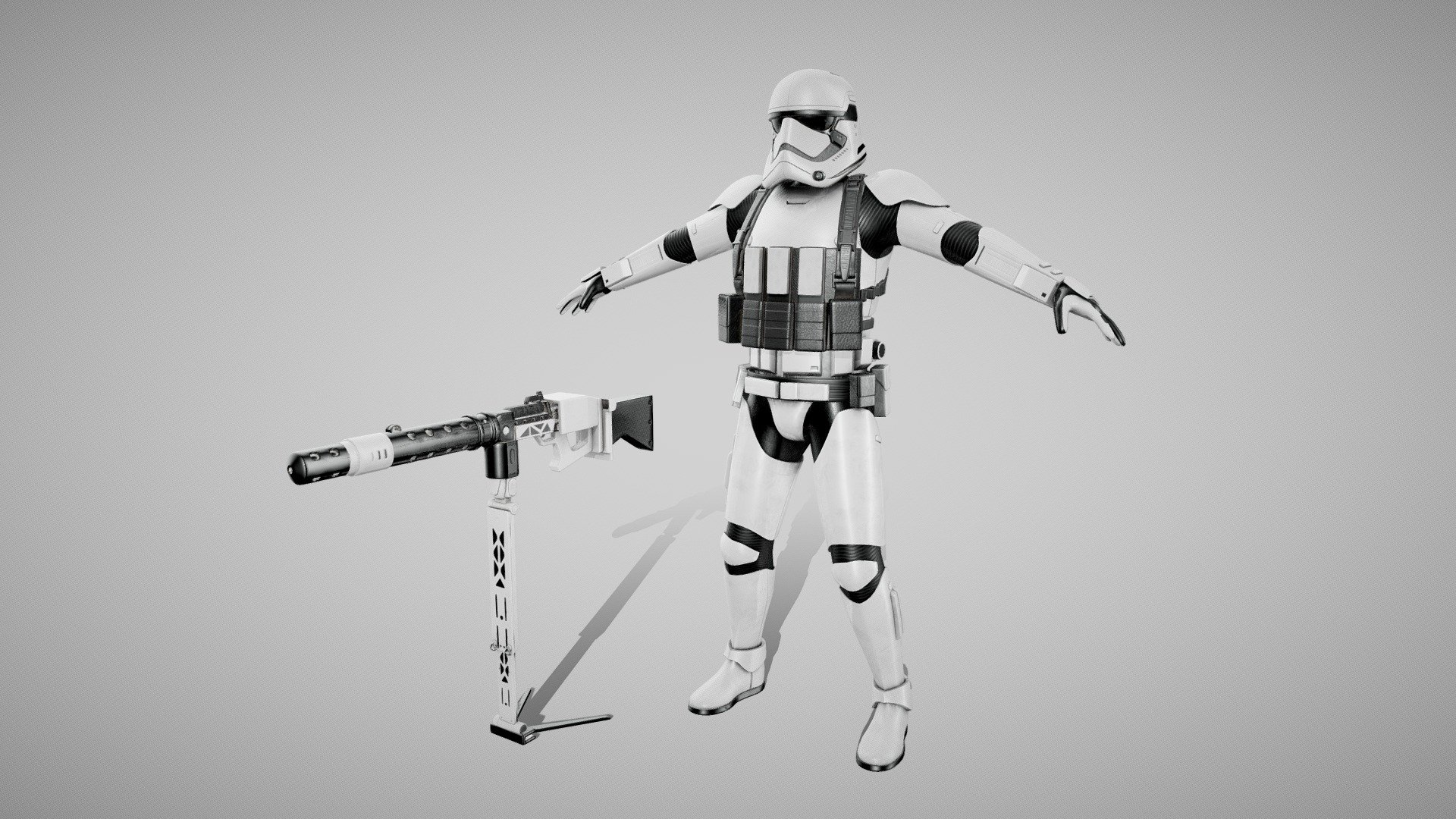 Star Wars First Order Stormtrooper Heavy