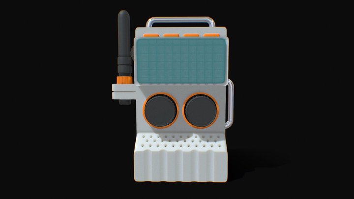 Retro-Futuristic Programmable Device 03