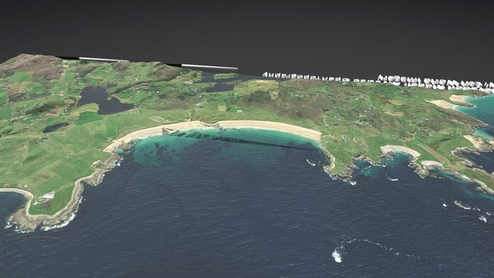 Ballyhiernan Bay, Fanad Peninsula, Co. Donegal – Free 3D Model STL