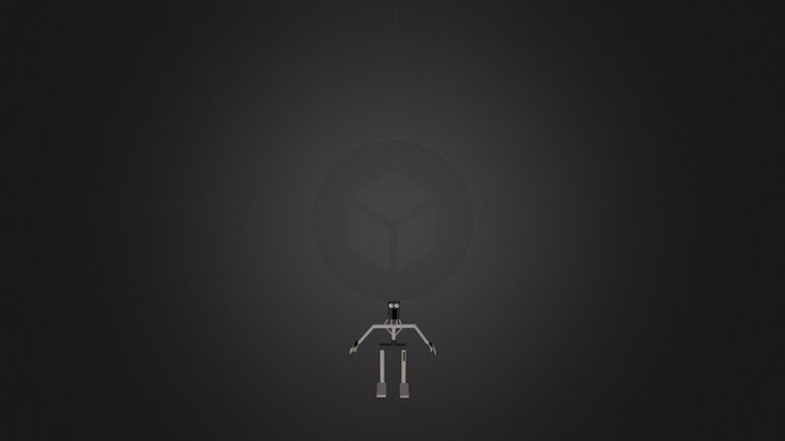 Endoskeleton 3D Model