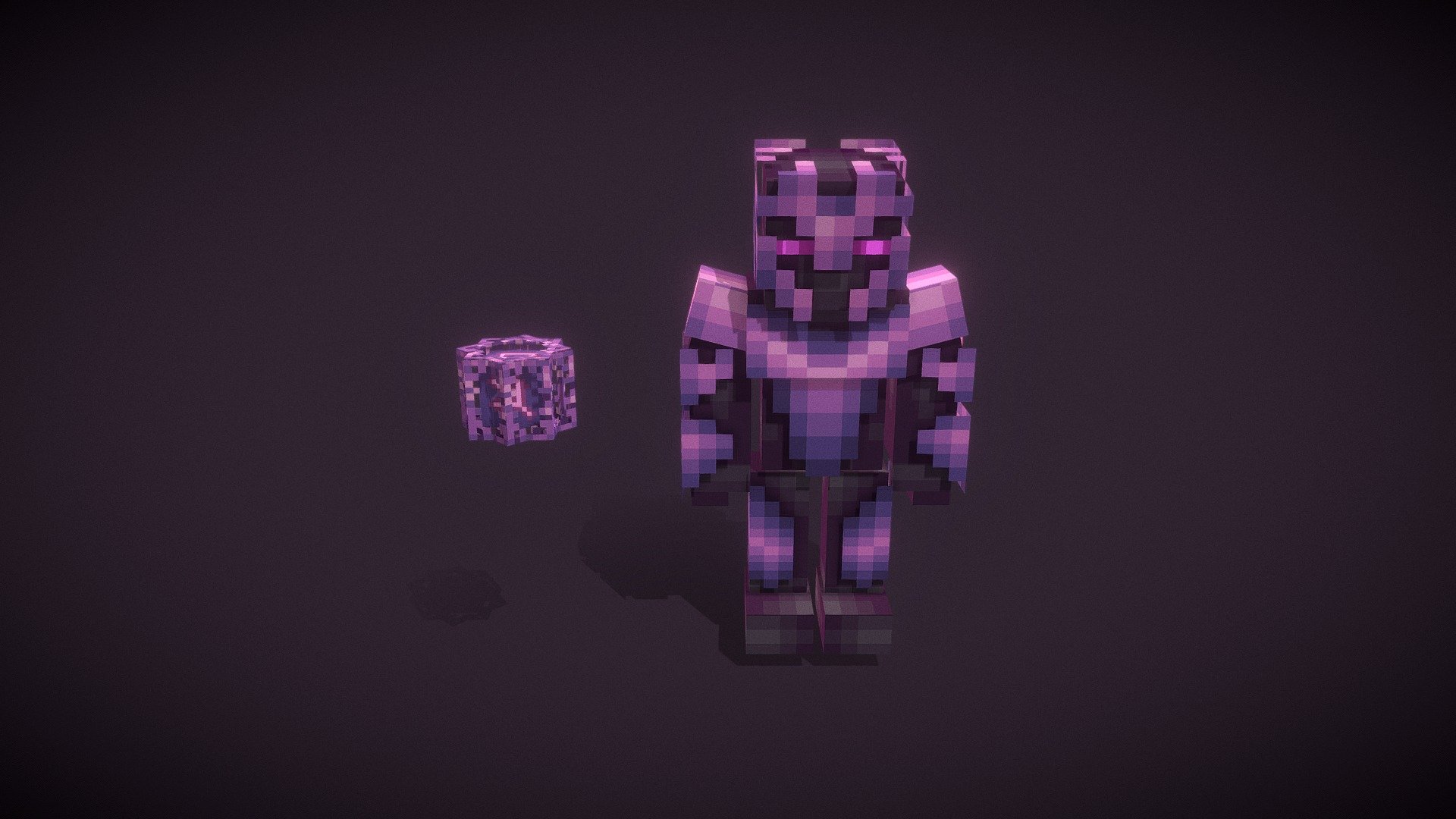 ender-knight, Minecraft Skin