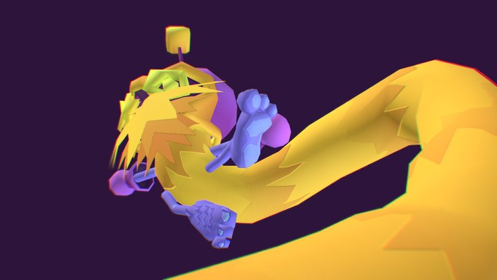Rune Ravers - ElectroNaut 3D Model