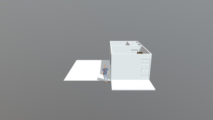 Simple house 3D Model
