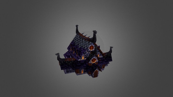 Viking Hall 3D Model