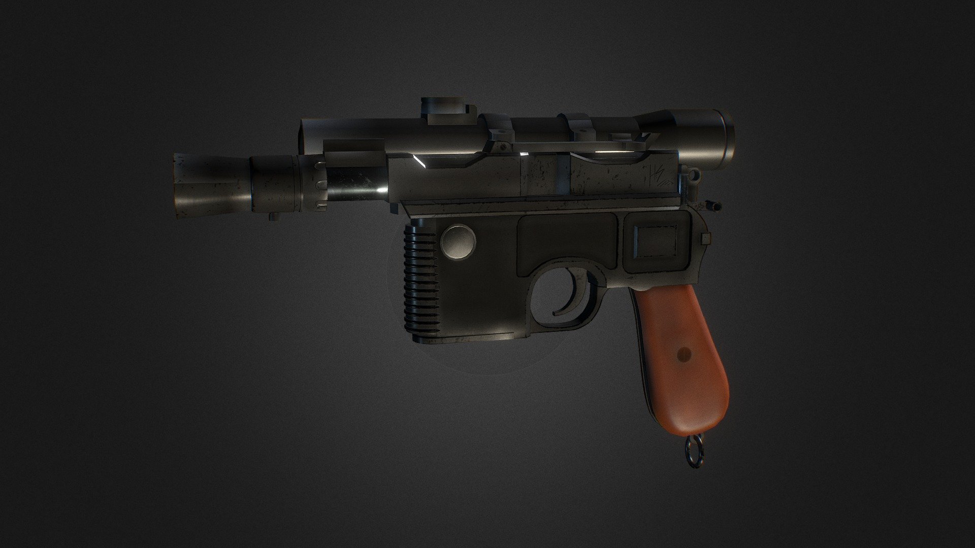 DL-44 Blaster - 3D model by Talamander (@toxcrewproductions) [255f7be ...