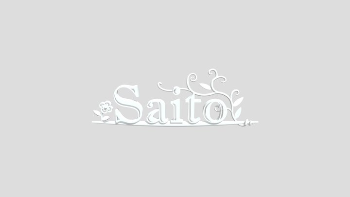 NamePlate_v01i_asem 3D Model