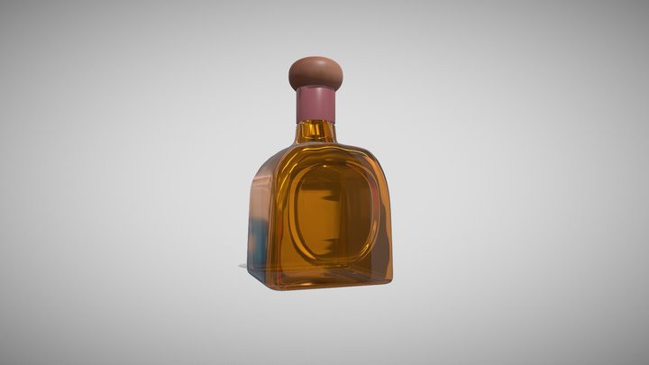 Tequila Don Julio Reposado 700ml 3D Model