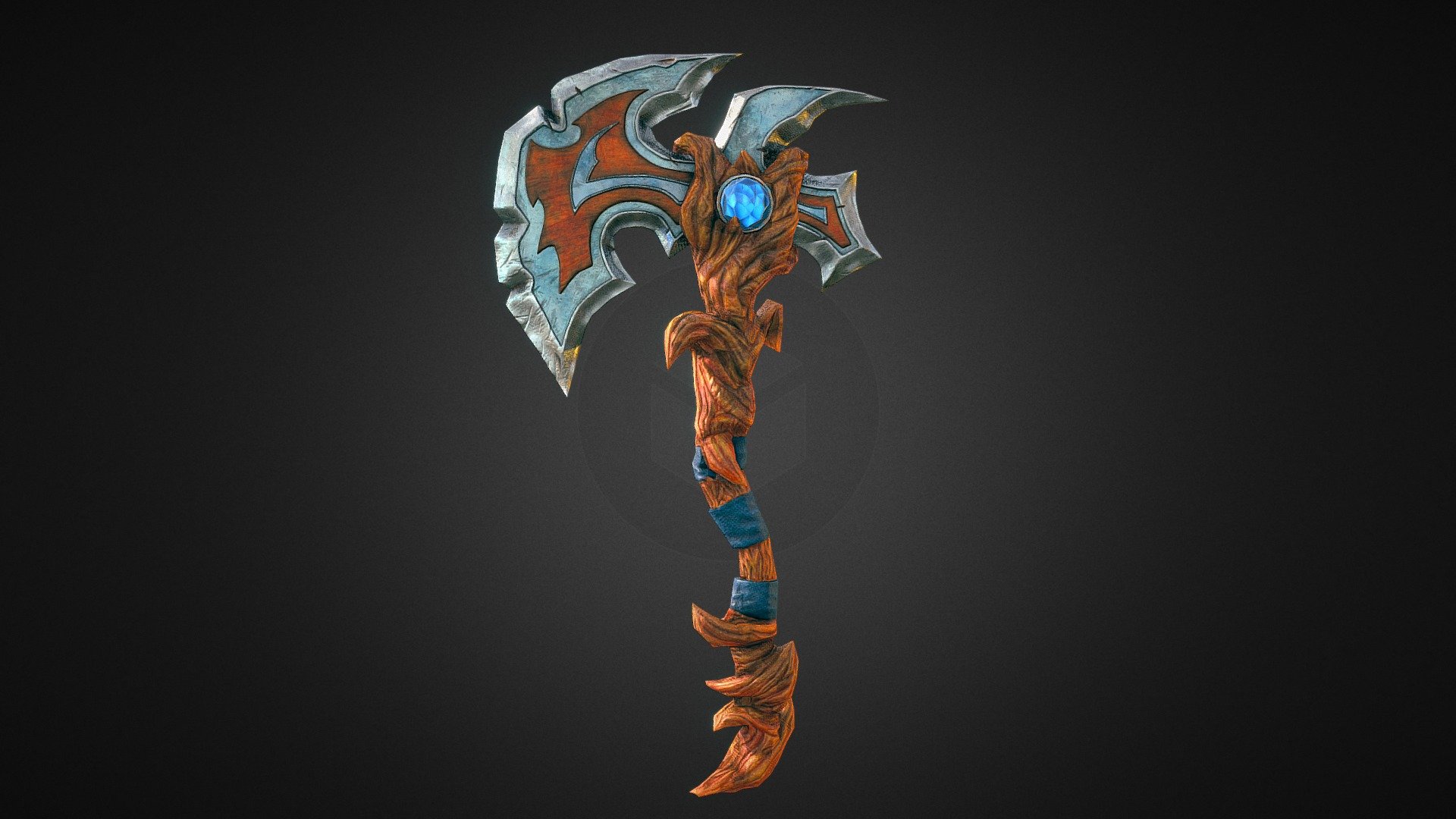 Claw Axe (1k tex,3k model) - 3D model by Cat O. (@CatalinObreja ...