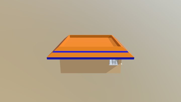 Гамбургерная готовая 3D Model