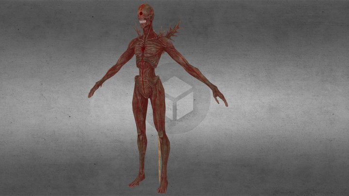 Shin Godzilla Spawn 3D Model