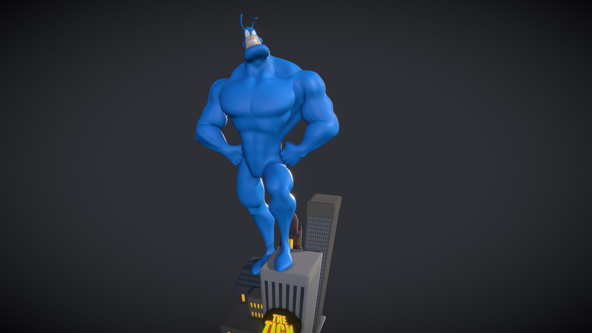 ArtStation - The Tick Animated Series - Sketchfab Collection