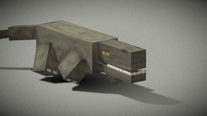 SCP: Anomalies (SCP-682) 3D Model