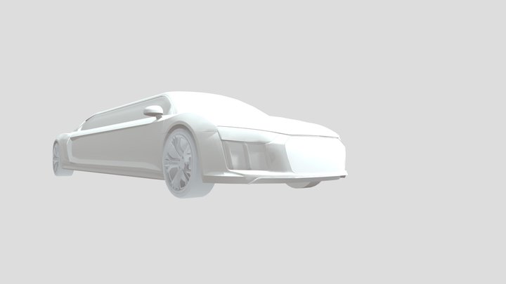 LimAudi R8 3D Model