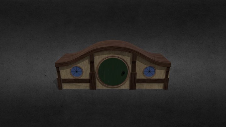 Hobbit House 3D Model