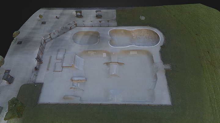 Skate Park 3D Model