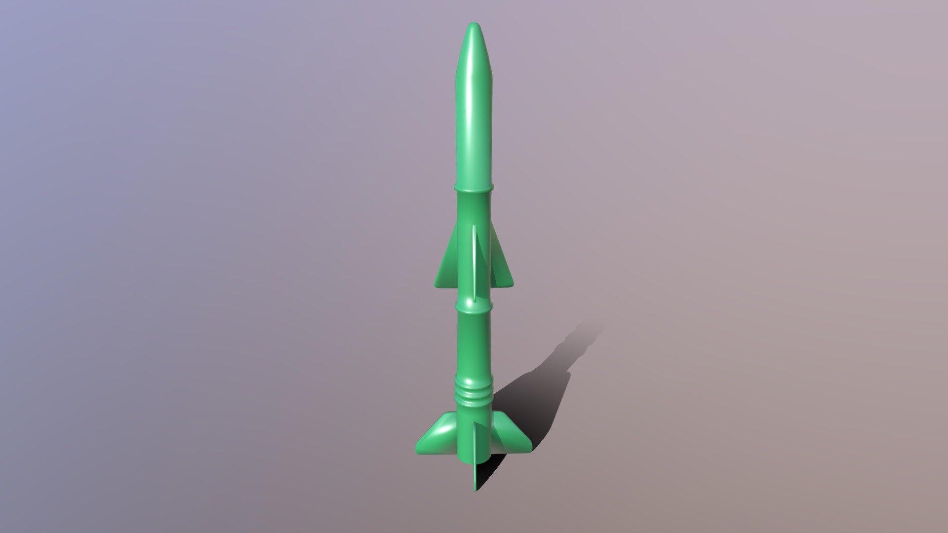Plastic Army Missile