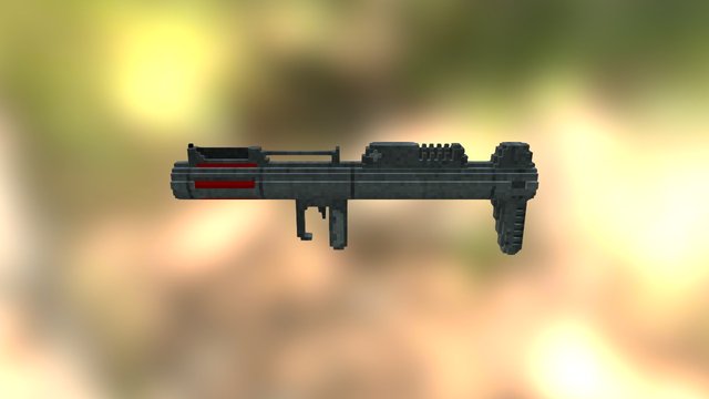 E-60R Missile Launcher 3D Model