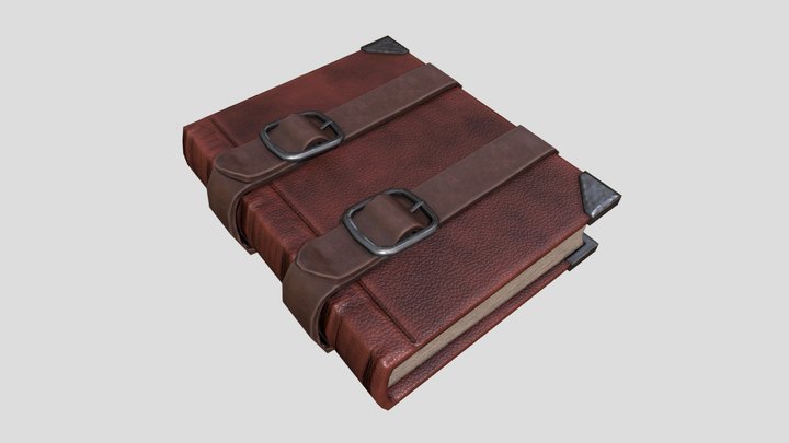 Book 3D Model