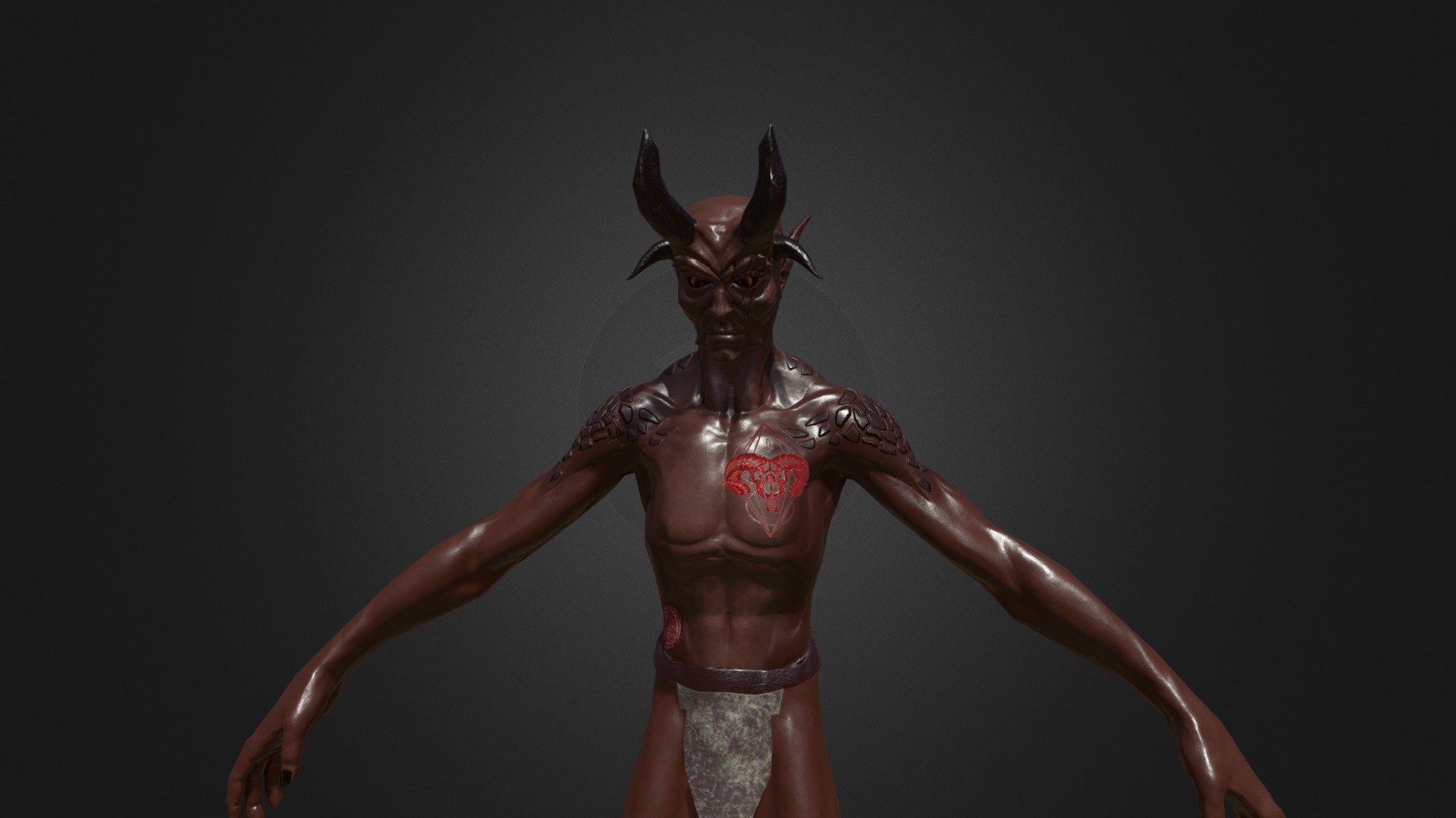 Lesser Demon - 3D model by Efraim Filho (EfraTheKid) (@efraimfilho ...