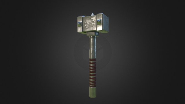 War hammer 3D Model
