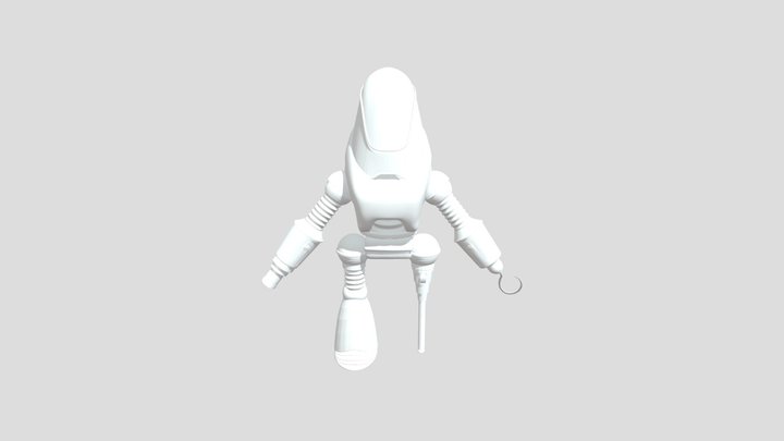 Pirate Protectron 3D Model