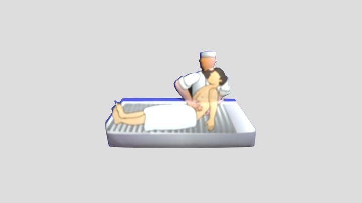 memandikan jenazah 3D Model