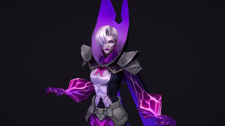 Lightning Witch - Nemeth 3D Model