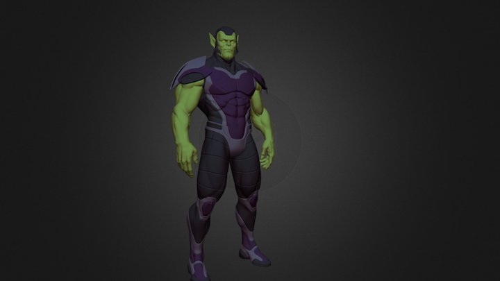 Super Skrull Model 3D Model