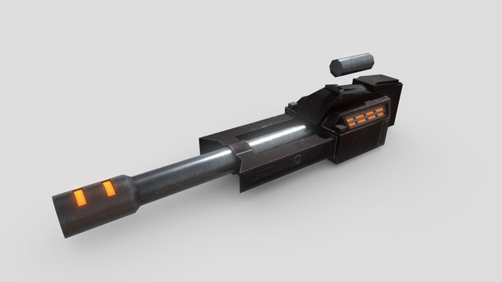 Gun 3D Model
