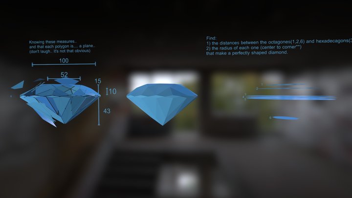 How to Diamond 3D Model