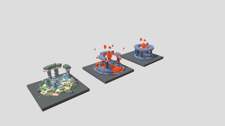 Altar draft 3D Model