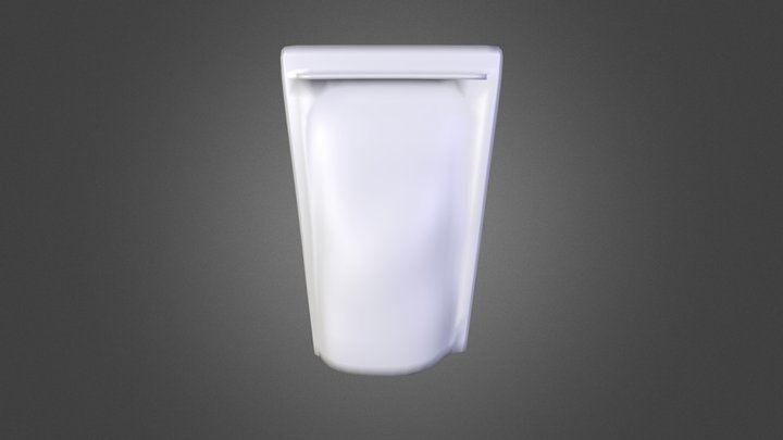 Plain & Blank 3D Model Plastic Pouch