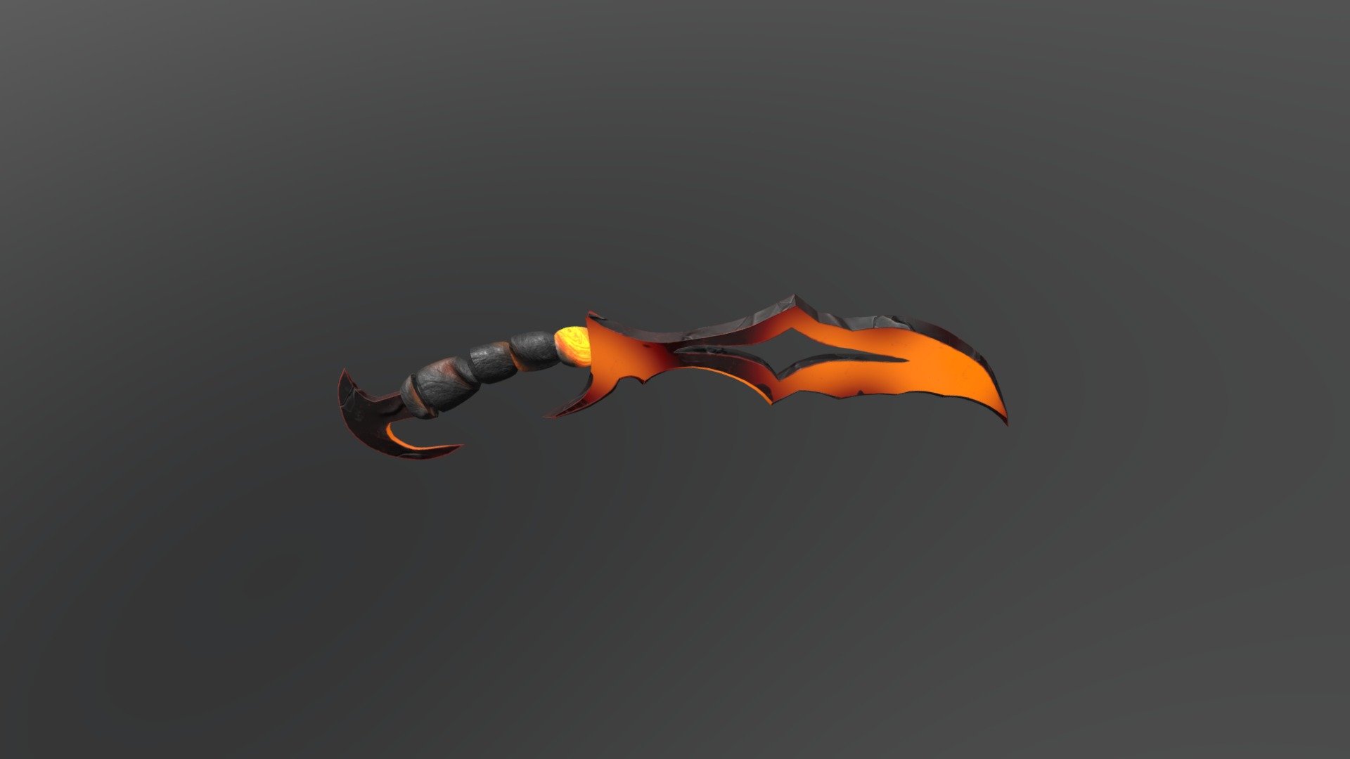 Lava Dagger - Download Free 3D model by Obsidian3D Studio ...