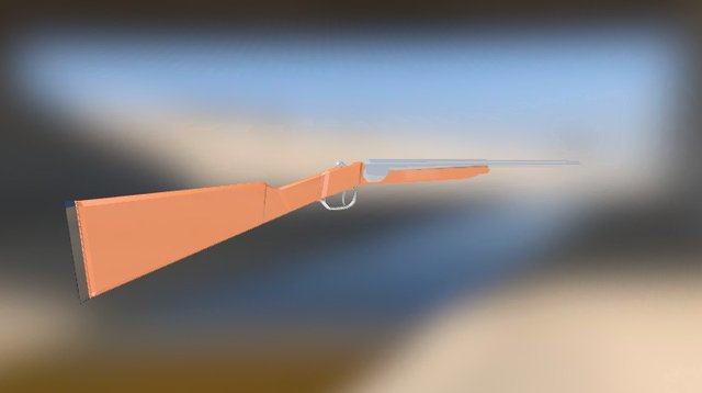 CV Single Shot - Shotgun 3D Model