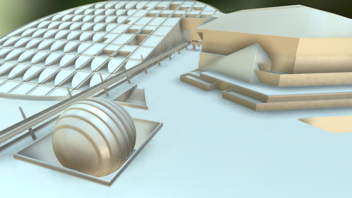 Alex Library 3D Model