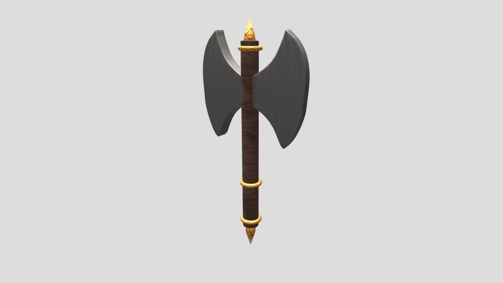 warrior axe 3D Model