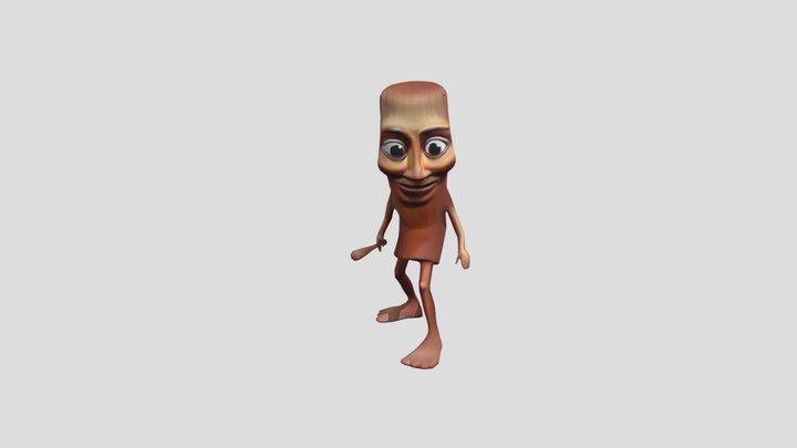 木棍人跳跃 3D Model