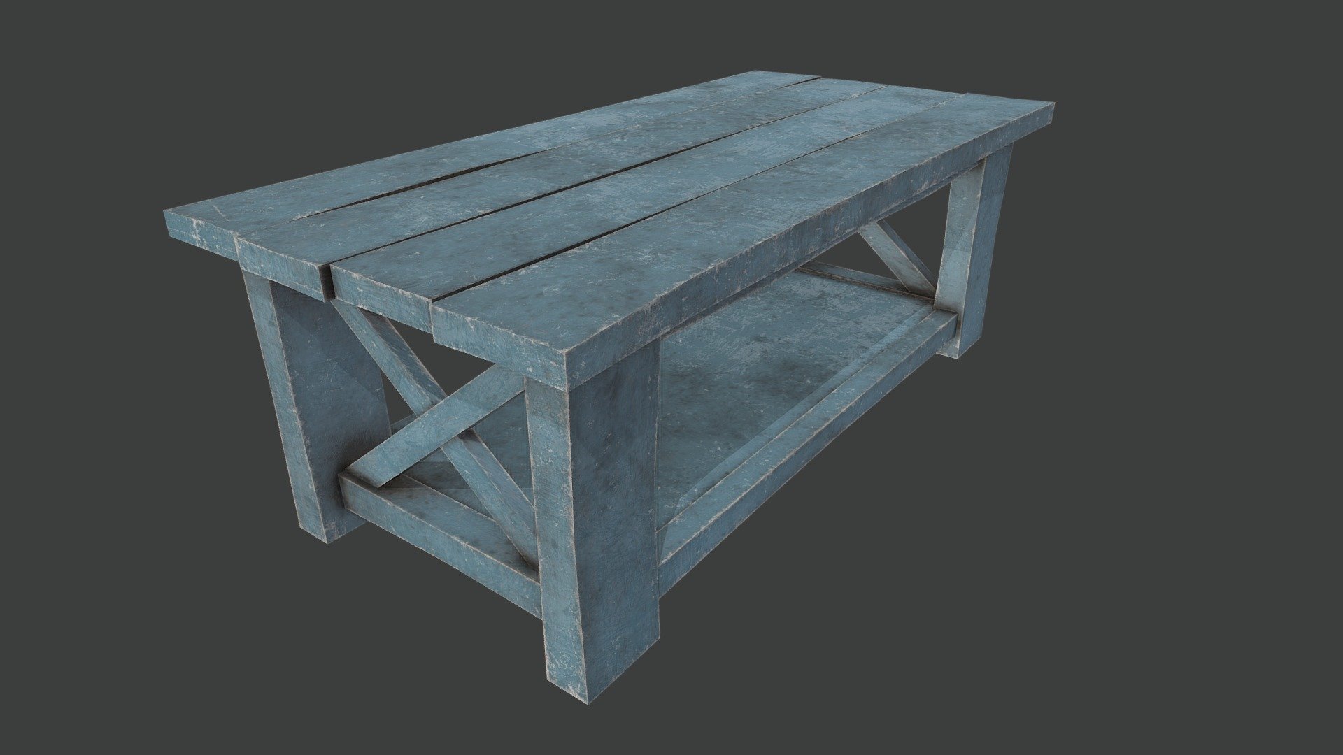 Wood Table 2 B PBR
