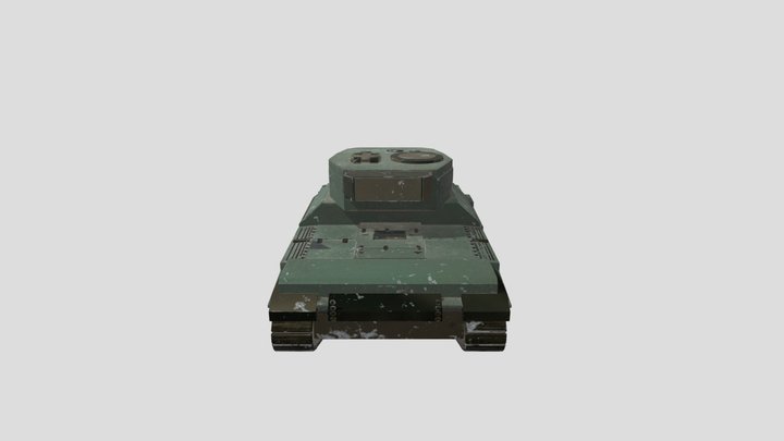 Cruiser Mk. VIII Challenger 3D Model