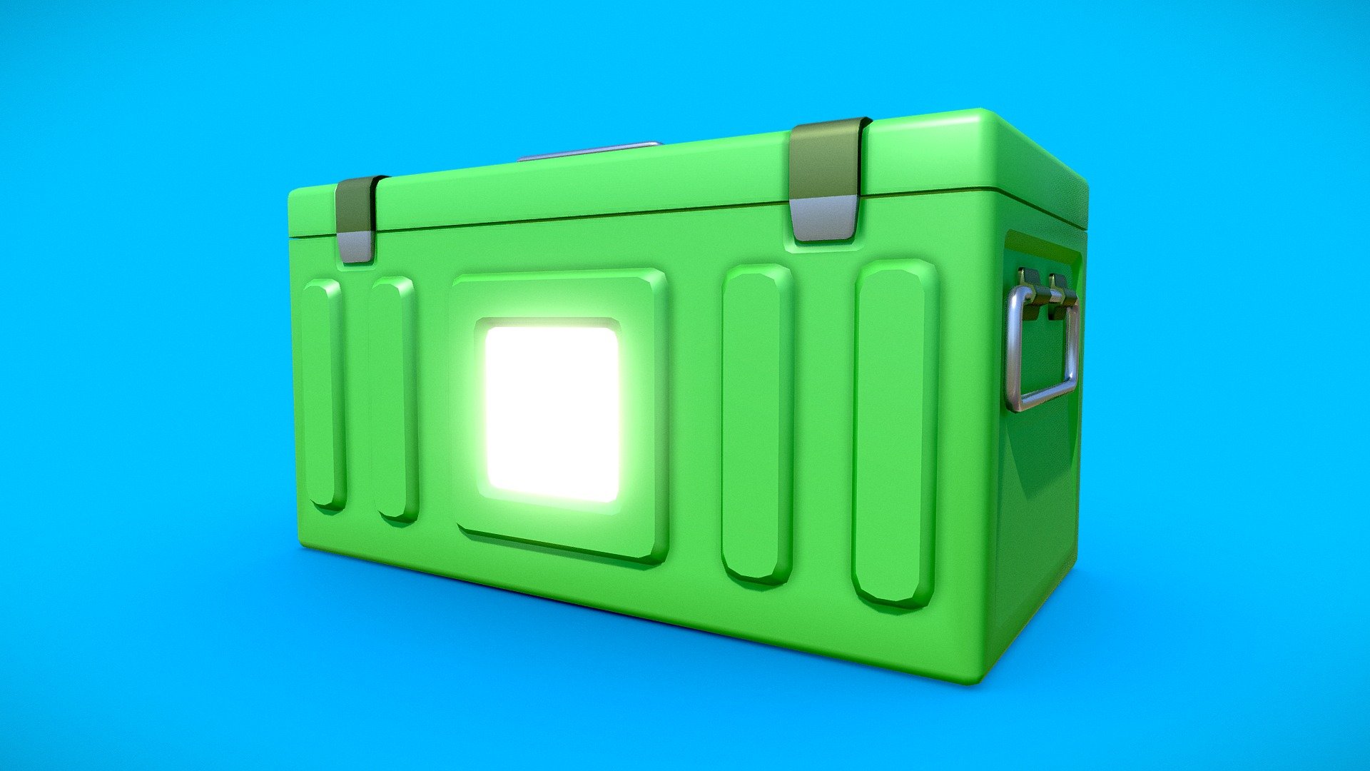 Caja de munición 2 - Lowpoly