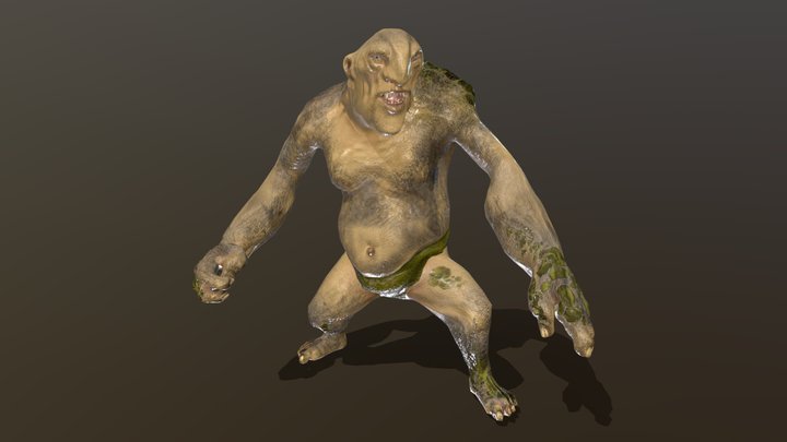 Troll 3D Model